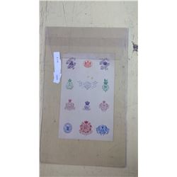 Post Marks of British Regement