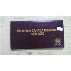 Canada 1999-2000 Mellenium Unc. Coins