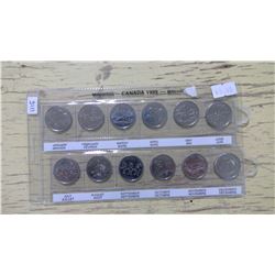 1999 Mellenium Quarter Unc. 12 of each set