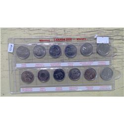 2000 Mellenium Quarter Unc. 12 of each set