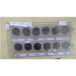 2010 Olympic Games Unc. 12 of each set