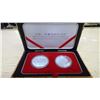 Image 3 : Canada and PR of China Box set of 5$ and 10 Year Silver Coins 1998