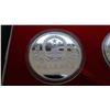 Image 6 : Canada and PR of China Box set of 5$ and 10 Year Silver Coins 1998