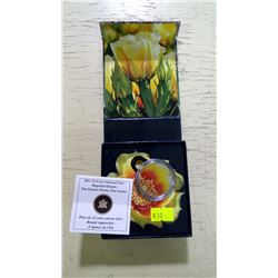 Canada Prickly Pear Cactus 2013 3$ Coin
