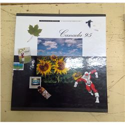 1995 Stamps of Canada Empty Binder