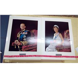 Portrait of Queen Elizabeth and Prince Phillip 1972 by Karsh