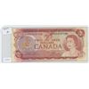 Image 1 : 1974 Canadian $2 Bill Bank of Canada Replacement Asterisk