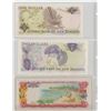 Image 13 : Binder of Foreign Notes  Lot of 16