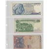 Image 8 : Binder of Foreign Notes  Lot of 16