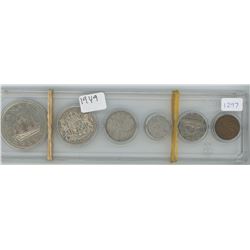 1949 Canadian Coin Set