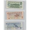 Image 2 : Canadian Bills 1973 - $1, 1986 - $2, 1986 - $5  Lot of 3
