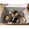 Image 1 : BOX OF SILVER PLATED DISHES