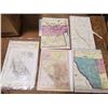 Image 1 : LOT OF TEERRAIN & BORDER MAPS (BC, AB, SK)