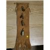 Image 1 : LEATHER WALL OR DOOR HANGER W/ 4 BELLS
