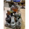 Image 1 : 13 GLASS BOTTLES (VARIOUS SHAPES & SIZES)