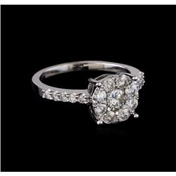 1.08 ctw Diamond Ring - 14KT White Gold