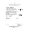 Image 5 : 1.88 ctw Sapphire and Diamond Ring - 18KT White Gold