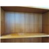 Image 5 : Tall Wooden Shelving Unit w/ 2 Drawer Cabinet