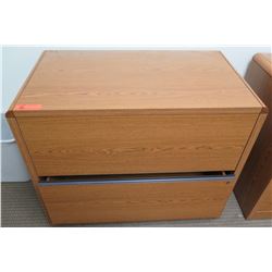 Wooden 2-Drawer Lateral Filing Cabinet