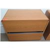Image 1 : Wooden 2-Drawer Lateral Filing Cabinet
