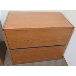Wooden 2-Drawer Lateral Filing Cabinet