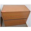 Image 1 : Wooden 2-Drawer Lateral Filing Cabinet