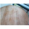 Image 3 : Round Wooden Table w/ 4-Prong Base