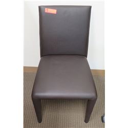 Dark Uphostered Chair