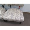 Image 2 : Qty 2 Reception Chairs w/ Upholstered Seat & Backrest