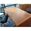 Image 3 : Wooden Desk w/ Drawers & Rolling Office Chair
