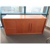 Image 2 : Wooden 2-Door Cabinet w/ Drawers