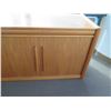 Image 3 : Wooden 2-Door Cabinet w/ Drawers