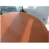 Image 3 : Round Wood Table w/ 4-Prong Base