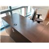 Image 3 : Wooden 'L' Shaped Desk w/ Drawers & Rolling Office Chair
