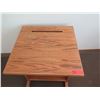Image 2 : Wooden Printer Stand w/ Undershelving & Paper Feed Slot