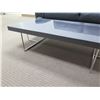 Image 2 : Minimlist Rectangular Coffee Table w/ Chrome Base
