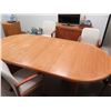 Image 2 : Oval Wood Conference Table w/ 5 Chairs