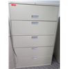 Image 1 : Metal 5-Drawer Lateral Filing Cabinet