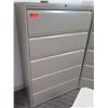 Image 1 : Metal 5-Drawer Lateral Filing Cabinet