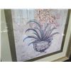 Image 2 : Framed & Matted Potted Flowers Print