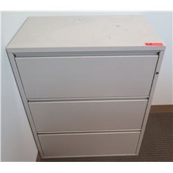 Metal 3-Drawer Lateral Filing Cabinet