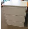 Image 1 : Metal 3-Drawer Lateral Filing Cabinet