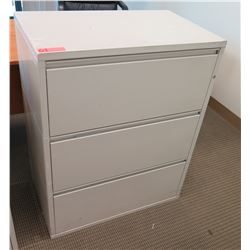 Metal 3-Drawer Lateral Filing Cabinet