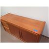 Image 2 : Wooden 2-Door Cabinet w/ Drawers