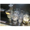 Image 3 : Misc Glassware: Candy Jars w/ Lids, Candle Holders, Parfait Glasses, etc