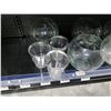 Image 2 : Multiple Round Glass Bowls in Misc Sizes & Clear Cups w/ Handles