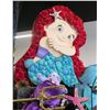 Image 1 : Large Ariel Mermaid Display w/ Flower Hair & Shell Tail