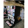 Image 2 : Black Pegboard Display w/ Lower Metal Shelf 50"x35"x65"H (Contents Not Included)