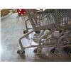 Image 2 : Qty 4 Metal Shopping Carts