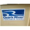 Image 8 : Ozark River Portable Sink w/ Undershelf & Cleaning Product 48"x24"x36"